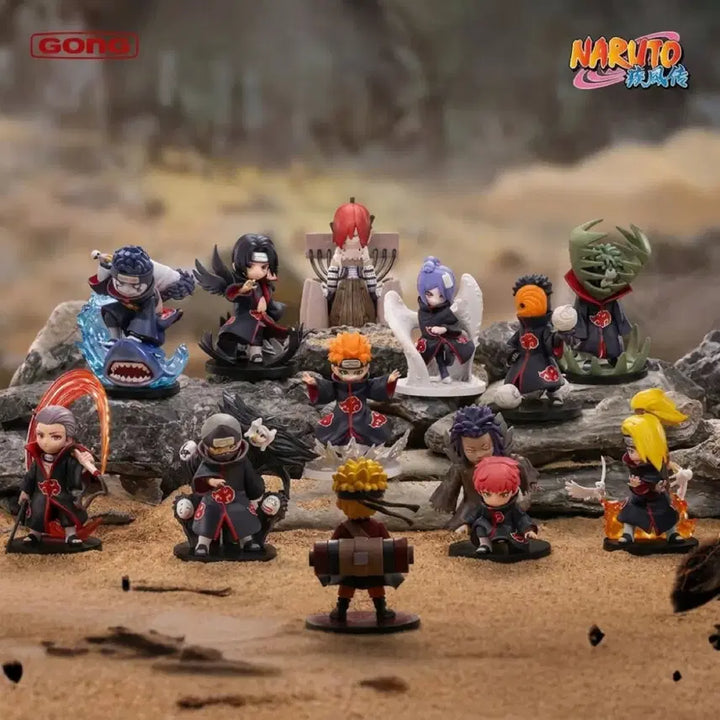 [BUNJANG] Pop Mart Akatsuki Full Box Naruto Collection (Sealed) / 미개봉) 팝마트 아카츠키 풀박스 나루토 포함