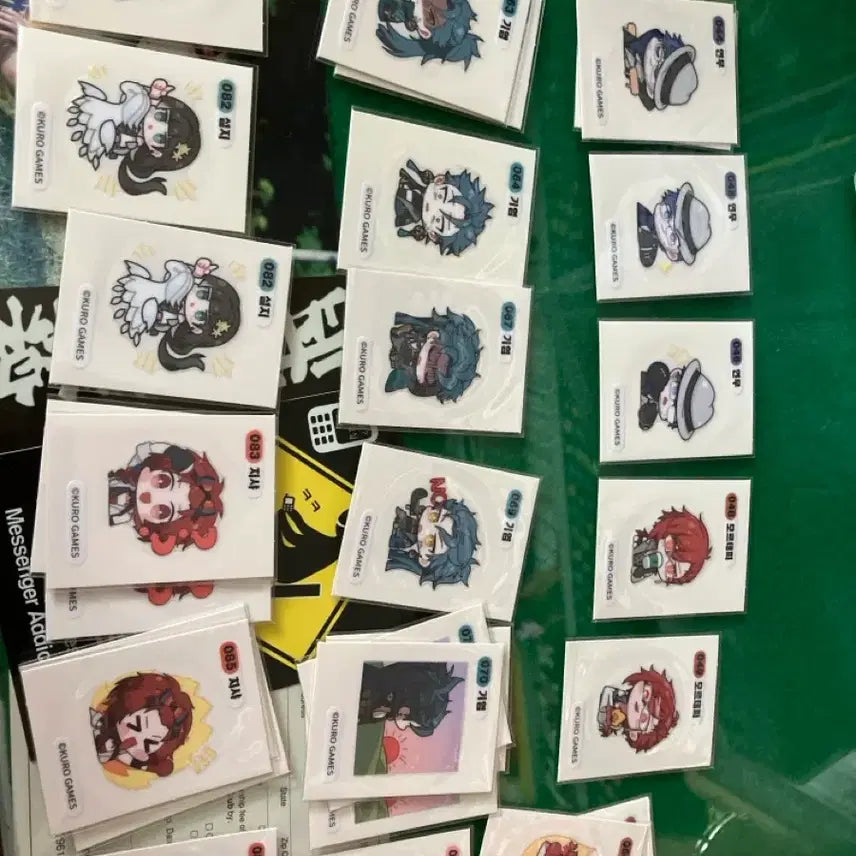 [BUNJANG] Game Sticker Collection (Blue Archive, Arknights, NIKKE, Genshin Impact, etc.) / 게임 명조, 블루 아카이브,에픽세븐,명일방주,니케,원신,띠부씰