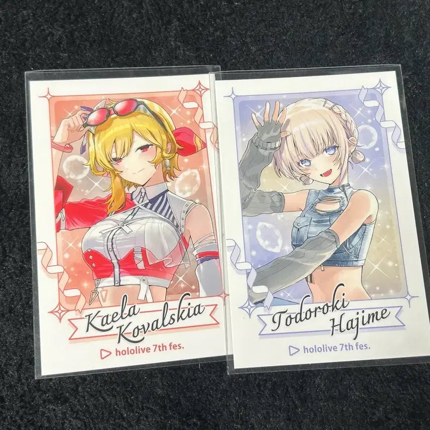 [BUNJANG] Hololive Regloss Todoroki Hajime Kaela Cheki / 홀로라이브 리글로스 토도로키 하지메 카엘라 체키