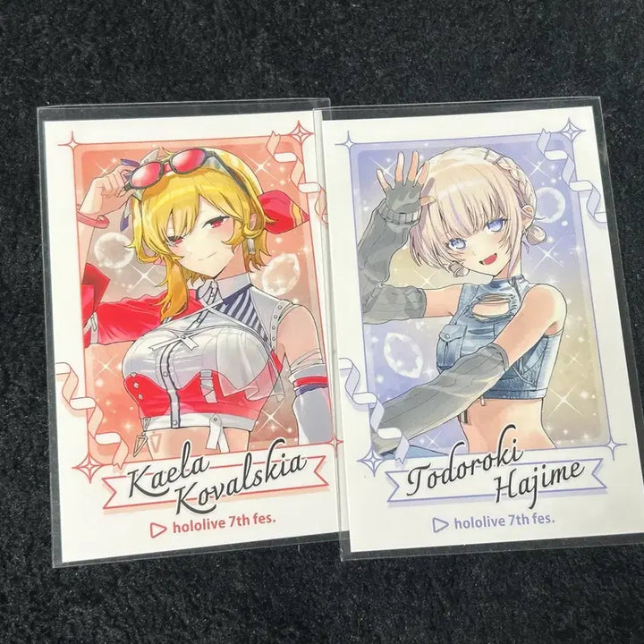 [BUNJANG] Hololive Regloss Todoroki Hajime Kaela Cheki / 홀로라이브 리글로스 토도로키 하지메 카엘라 체키