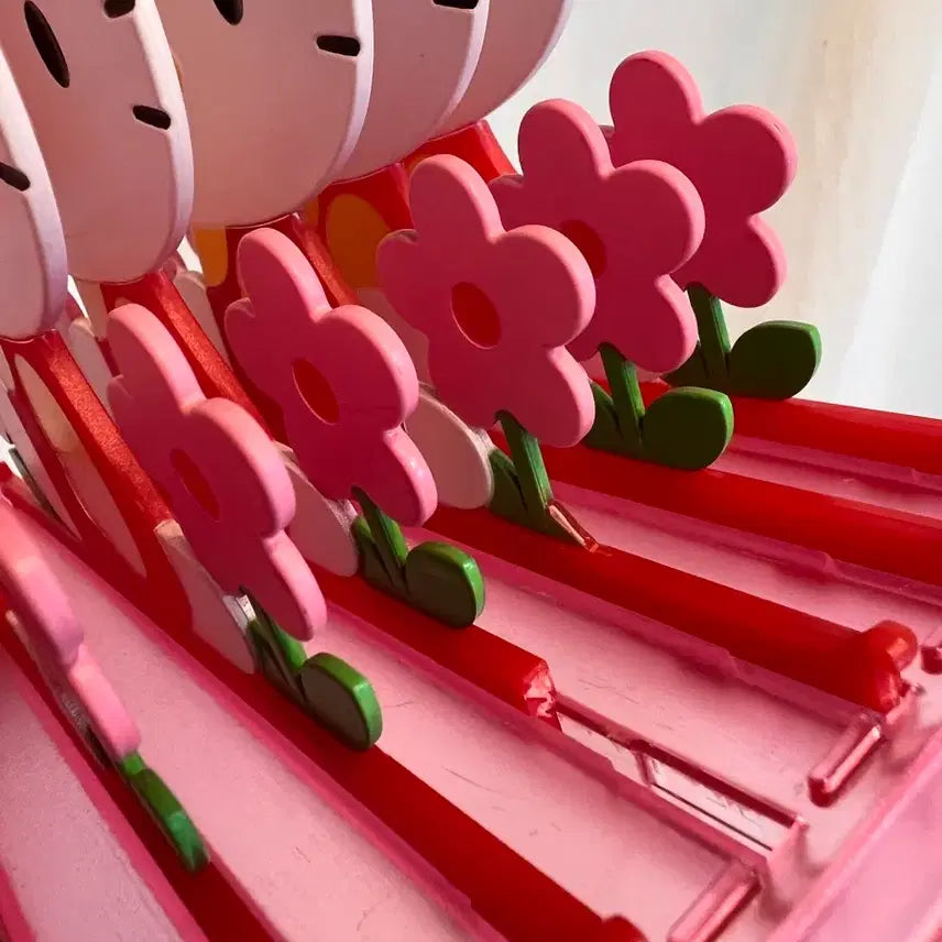 [BUNJANG] Vintage Hello Kitty CD Rack (Authentic Slot, Replica Base) / 빈티지 키티 CD 랙