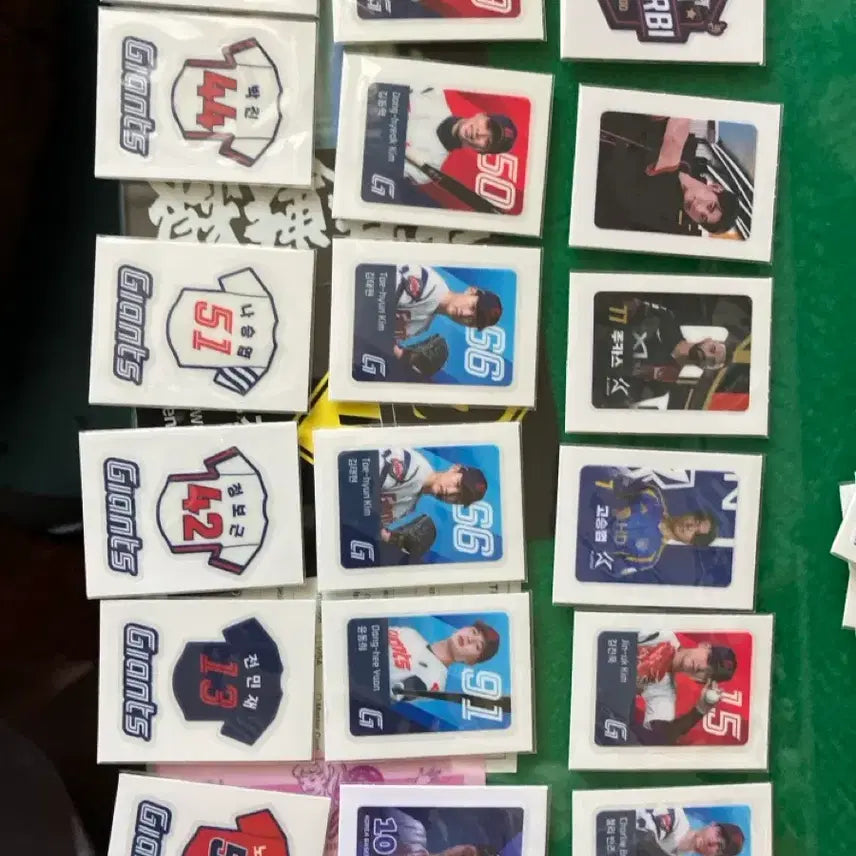 [BUNJANG] Garbage Time KBO Baseball Stickers / 띠부씰 KBO크보 야구,가비지타임,가필드,베베오리,오징어게임,케데헌,와다다곰
