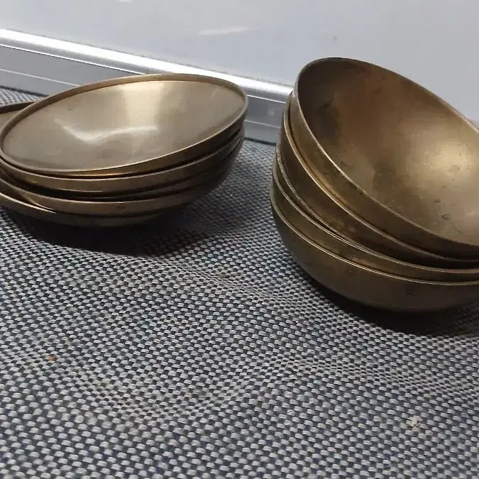 [BUNJANG] 5-Piece Organic Metal Tableware Set / 5첩반상기(유기찬기)