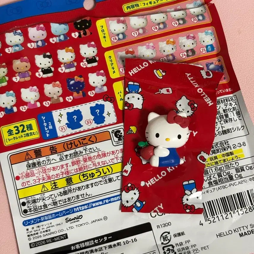 [BUNJANG] Sanrio Re-Ment Hello Kitty Surprise Mix Gacha Bundle Set (Secret 31 + Pearl 30) / 일괄)시크릿31+펄30 헬로키티 서프라이즈믹스 리멘트 산리오 가챠