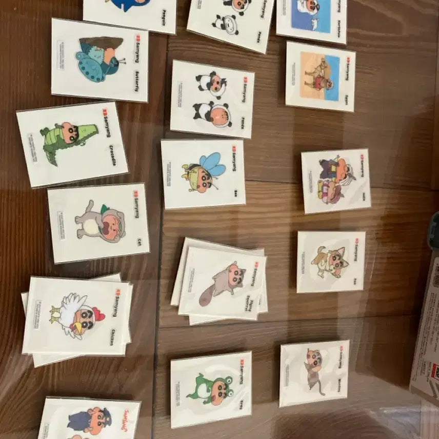 [BUNJANG] Assorted Character Stickers (Demon Slayer, Tower of God, Tinpy, and more) / 짱구,망곰이,귀칼,신의탑,던전,티니핑 띠부씰 등