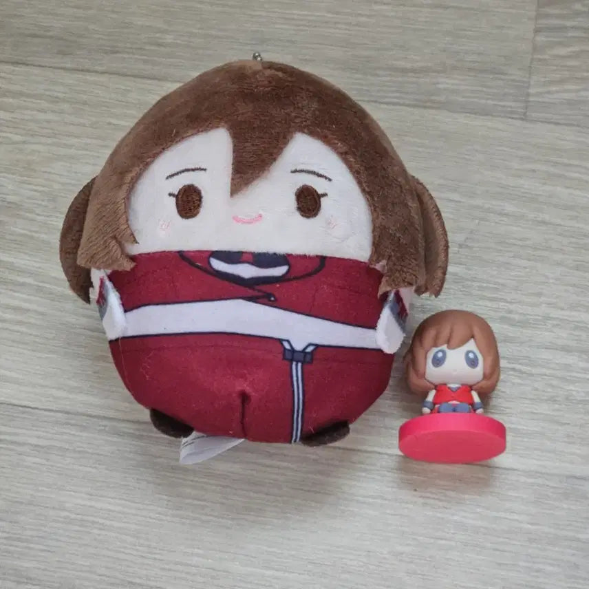 [BUNJANG] Meiko Fuwacoring &amp; Backend Shop Rubber Figure Set / 메이코 후와코로링 + 백엔샵 러버 피규어