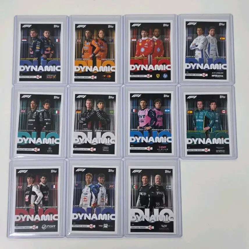 [BUNJANG] Tops Turbo Attack 2026 F1 Dynamic Duo 11-Card Set / 탑스 터보 어택 2026 F1 다이나믹듀오 11종 세트