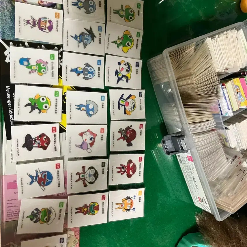 [BUNJANG] Keroro, Astro Boy, Nyananman Stickers (띠부씰) / 케로로/아톰/냐한남자 띠부씰