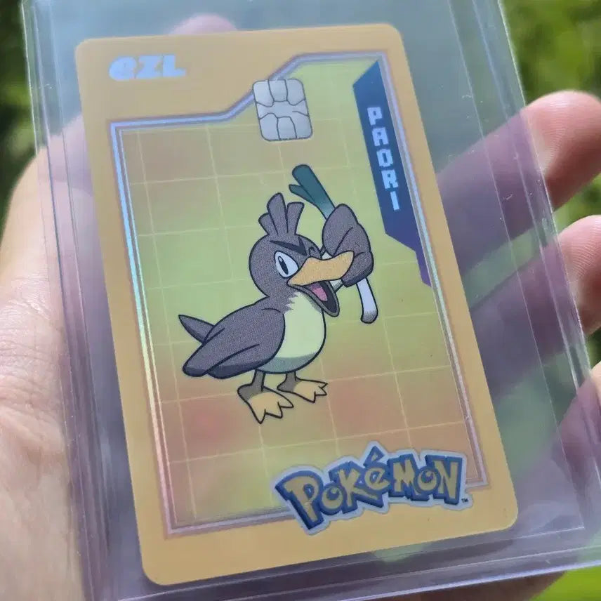 [BUNJANG] Limited Edition 30th Anniversary Moltres Pokemon Transportation Card / 파오리 포켓몬 30주년 한정판 이즐 교통카드