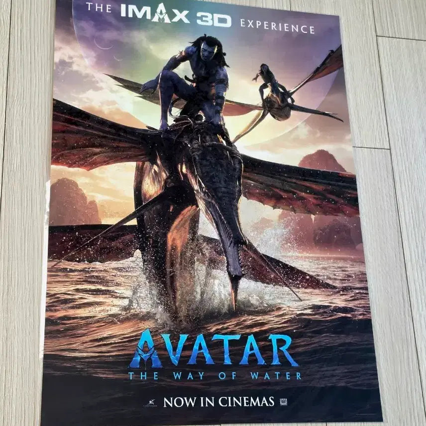 [BUNJANG] Avatar 2: The Way of Water IMAX 3D Poster (A3) / [전용박스포장]영화 아바타2 물의길 IMAX 3D 포스터(A3)