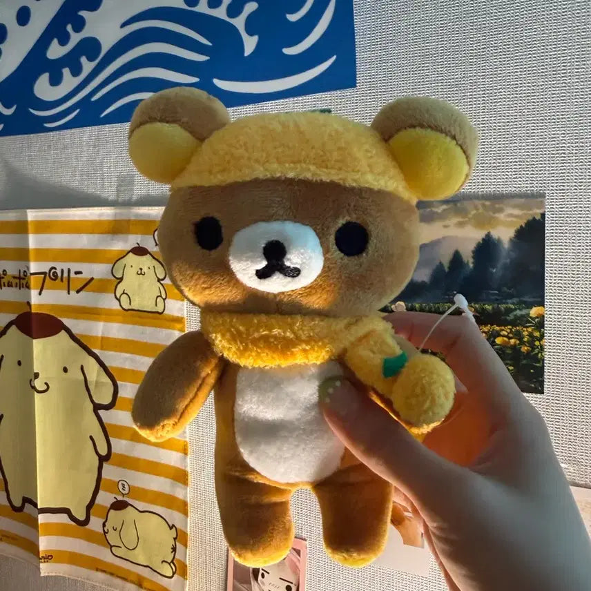 [BUNJANG] San-X Rilakkuma Plush Doll / 산엑스 귤 리락쿠마 인형