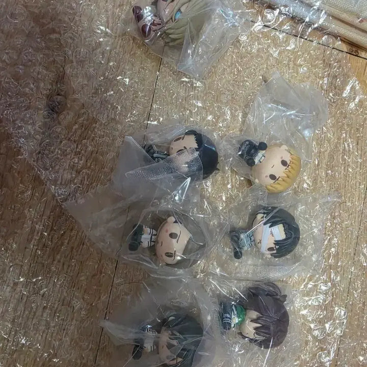 [BUNJANG] Attack on Titan Choco-noko H-Prize Set / 진격의 거인 H상 초코노코 6종 풀세트 일괄
