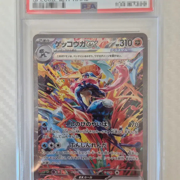 [BUNJANG] Pokemon Card Greninja ex SAR Japanese PSA 10 / [PSA 10] 포켓몬 카드 개굴닌자 ex SAR 일어판 판매합니다.