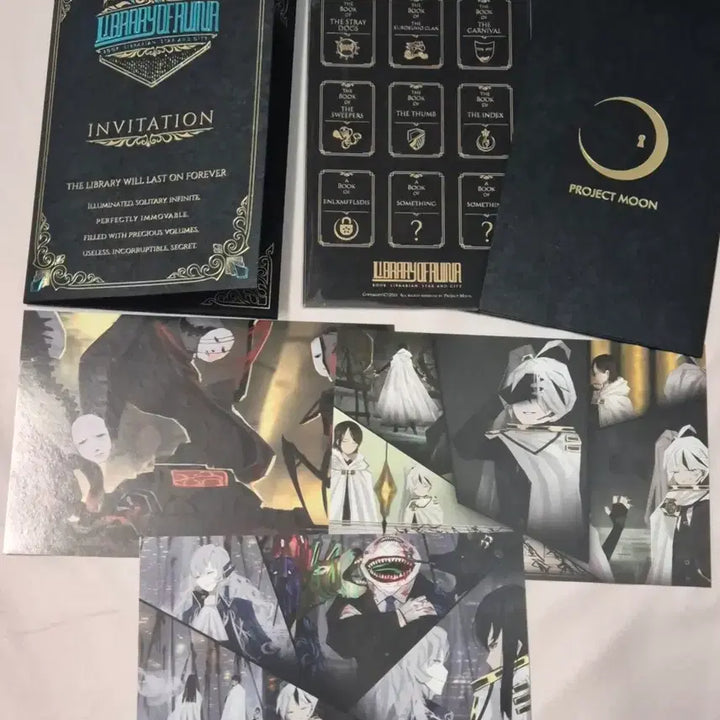 [BUNJANG] HameHamePangPang Library of Ruina Invitation / 햄햄팡팡 라오루 초대장