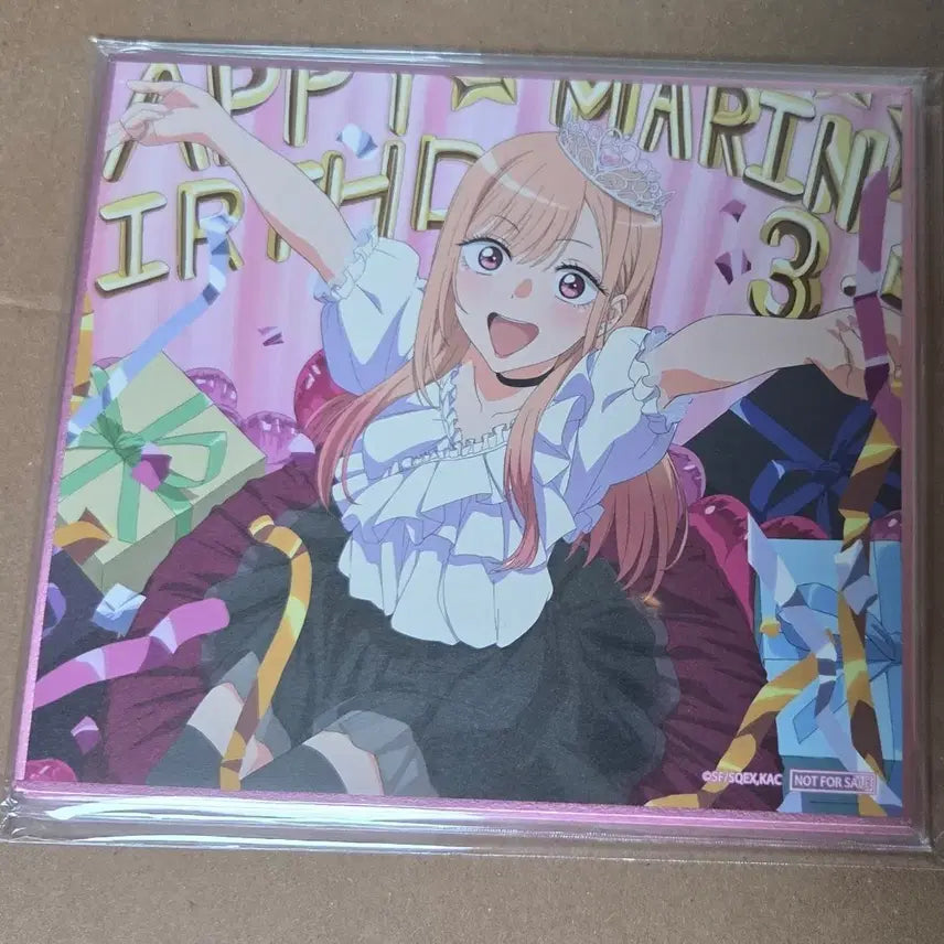 [BUNJANG] My Dress-Up Darling Marin Kitagawa Shikishi / 그 비스크돌은 사랑을 한다 키타가와 마린 색지 그비돌