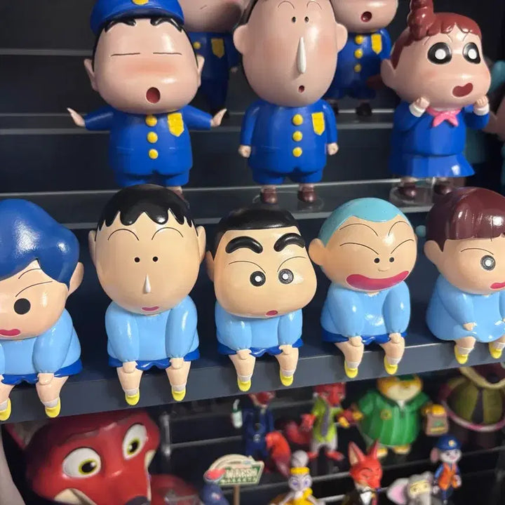 [BUNJANG] Crayon Shin-chan Ddengip Boy Scout Kindergarten Uniform 3D Figure / 짱구 떡잎방범대 유치원복 3D피규어