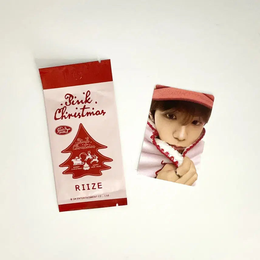 [BUNJANG] RIIZE Shotaro 2024 Pink Christmas Photocard / 라이즈 쇼타로 2024 핑크 크리스마스 포토카드 포카2 RIIZE SHOTARO 2024 PINK CHRISTMAS PHOTOCARD 2