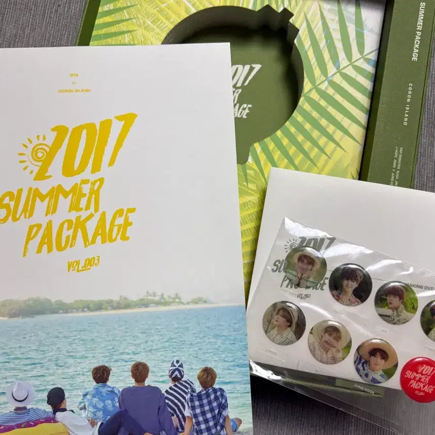 [BUNJANG] BTS 2017 Summer Package Vol.3 Photobook and DVD / 방탄소년단 2017 썸머패키지 Vol.3