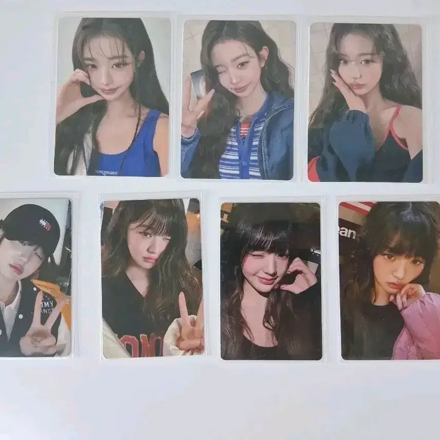 [BUNJANG] Jang Wonyoung Tommy Jeans Photocard Set / 아이브 장원영 타미진스 포토카드