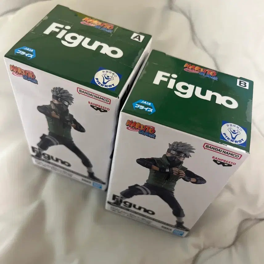 [BUNJANG] Naruto Kakashi PIGNU Figure A &amp; B Bundle Set / 나루토 카카시 피그노 피규어 A B 일괄 반프레스토 반다이