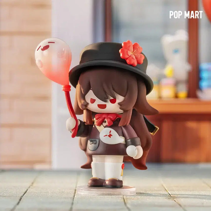 [BUNJANG] Genshin Impact Pop Mart Dress Up Chibi Series Hu Tao Figure / 원신 팝마트 드레스 업 치비 시리즈 호두
