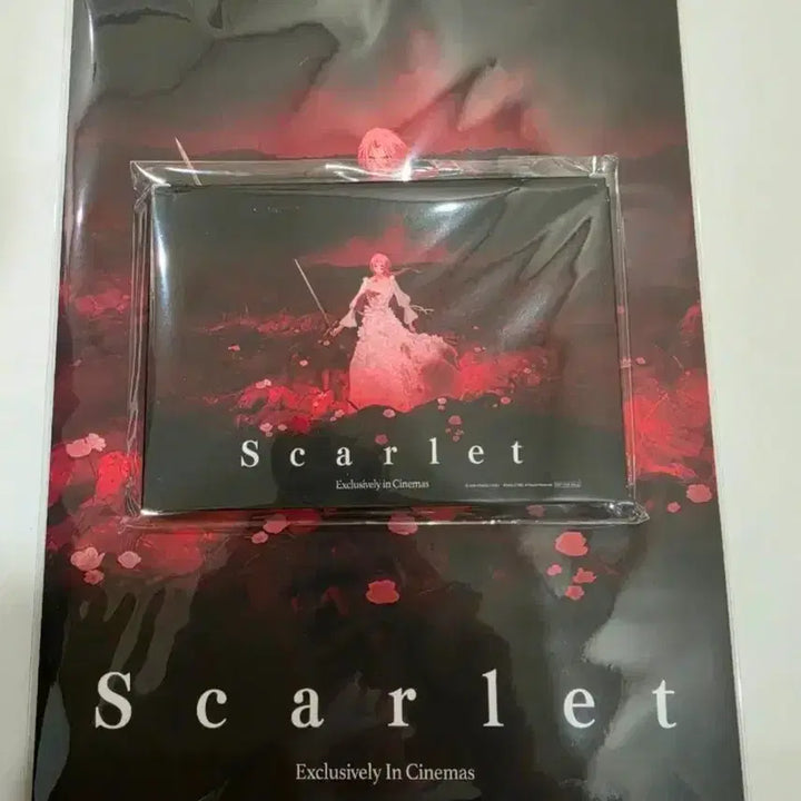 [BUNJANG] Endless Scarlet Animation Poster &amp; Goods Bundle Set / 끝이 없는 스칼렛 포스터 일괄