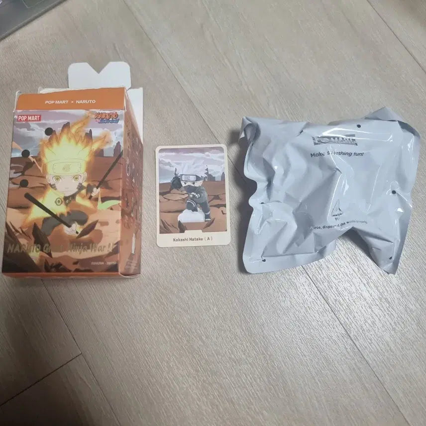 [BUNJANG] Popmart Naruto Ninja Wars Kakashi Figure / 팝마트 나루토 닌자대전 카카시 피규어