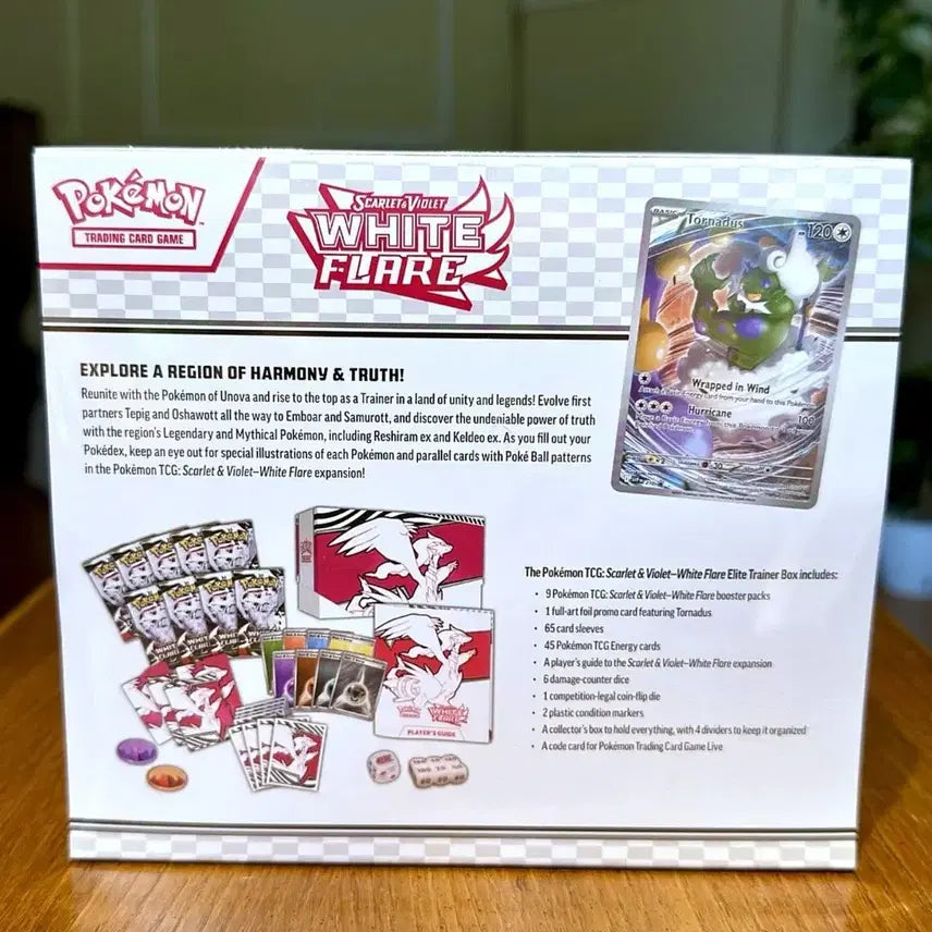 [BUNJANG] Pokemon TCG North America White Flare Elite Trainer Box / 포켓몬스터 북미판 화이트 플레어 ETB