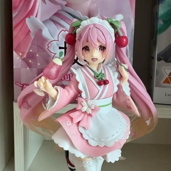 [BUNJANG] Sakura Miku Teahouse Figure / 사쿠라 미쿠 찻집 찻잔 피규어 판매 보카로 하츠네 미쿠