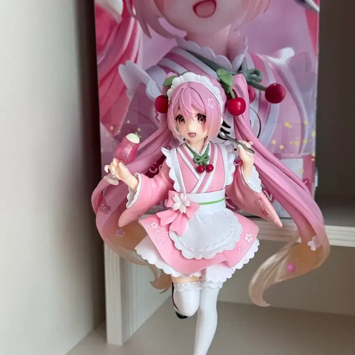 [BUNJANG] Sakura Miku Teahouse Figure / 사쿠라 미쿠 찻집 찻잔 피규어 판매 보카로 하츠네 미쿠