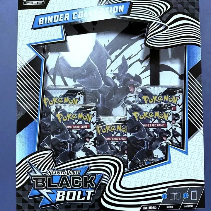 [BUNJANG] Pokemon North American Black Kyurem Binder Collection / 포켓몬스터 북미판 블랙 볼트 바인더 컬렉션