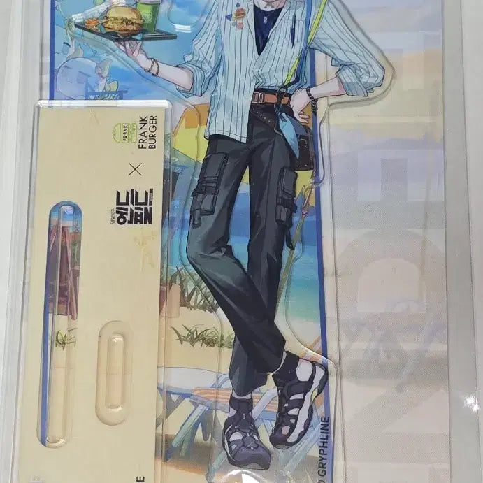 [BUNJANG] Arknights Enfield Frankburger Acrylic Stand Camu (Sealed) / 명일방주 앤드필드 프랭크버거 아크릴스탠드 카뮤 미개봉
