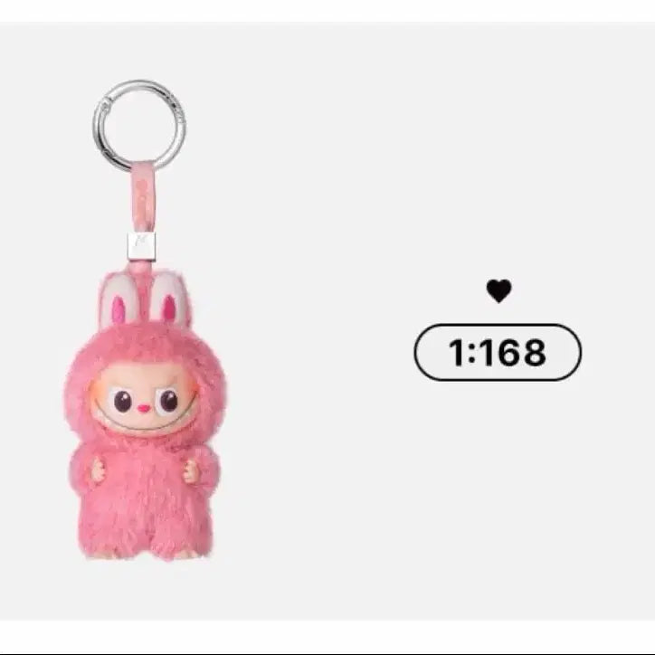 [BUNJANG] Labubu Pin For Love Secret Heart Plush Toy Charm / 라부부 핀포러브 시크릿 하트 팝니다