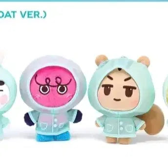 [BUNJANG] SHINee Key 15cm Plush Raincoat Version / [미개봉] 샤이니 복실이 키 15cm 레인코트 우비버전