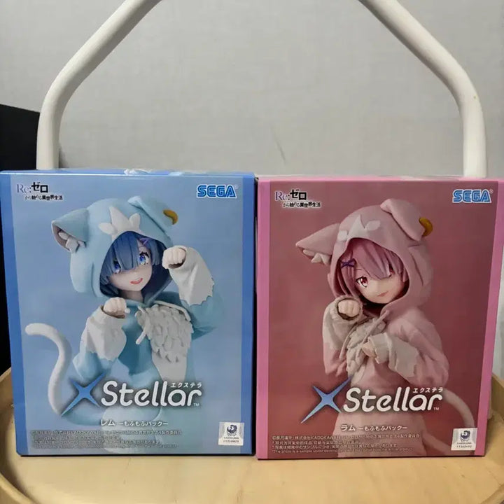 [BUNJANG] Sega Re:Zero Rem &amp; Ram 2-Figure Set (Sealed) / 2종 일괄 22000원! (미개봉) 세가 Re:제로 렘 람 피규어 2종 세트