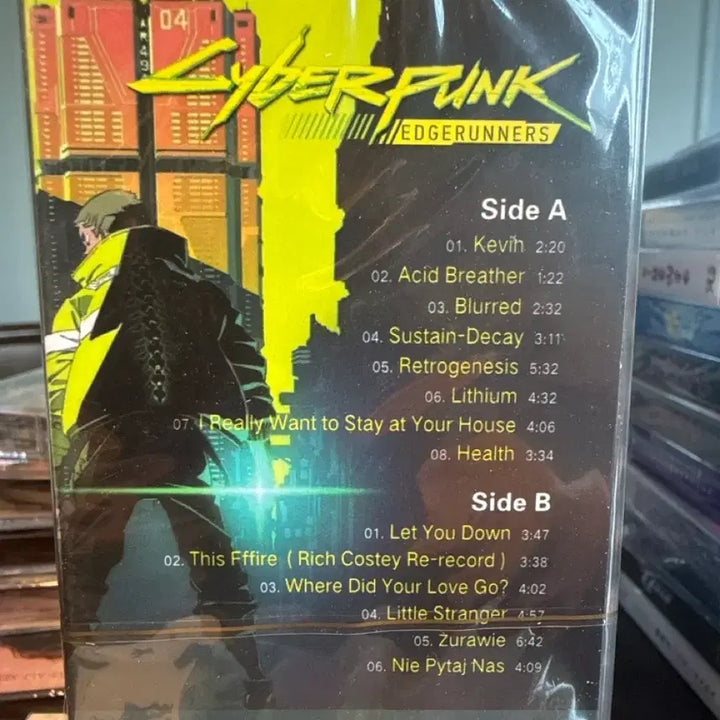 [BUNJANG] Cyberpunk: Edgerunners OST Limited Edition Cassette Tape / 사이버펑크 엣지러너 OST 한정판 카세트 테이프