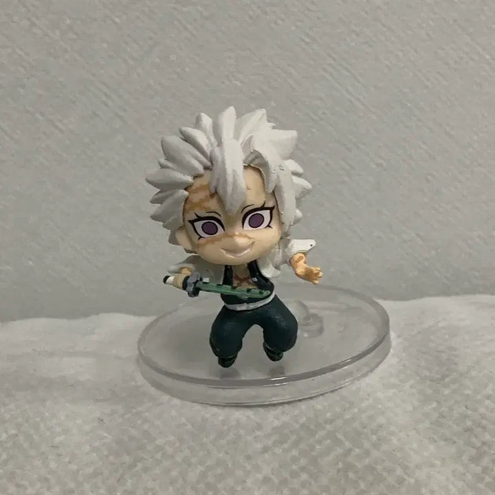 [BUNJANG] Demon Slayer Sanemi Shinazugawa Ponkore Figure / 귀멸의칼날 사네미 퐁카라코레 푱코레 개봉 단순전시 처분 피규어 가챠 오네무탄