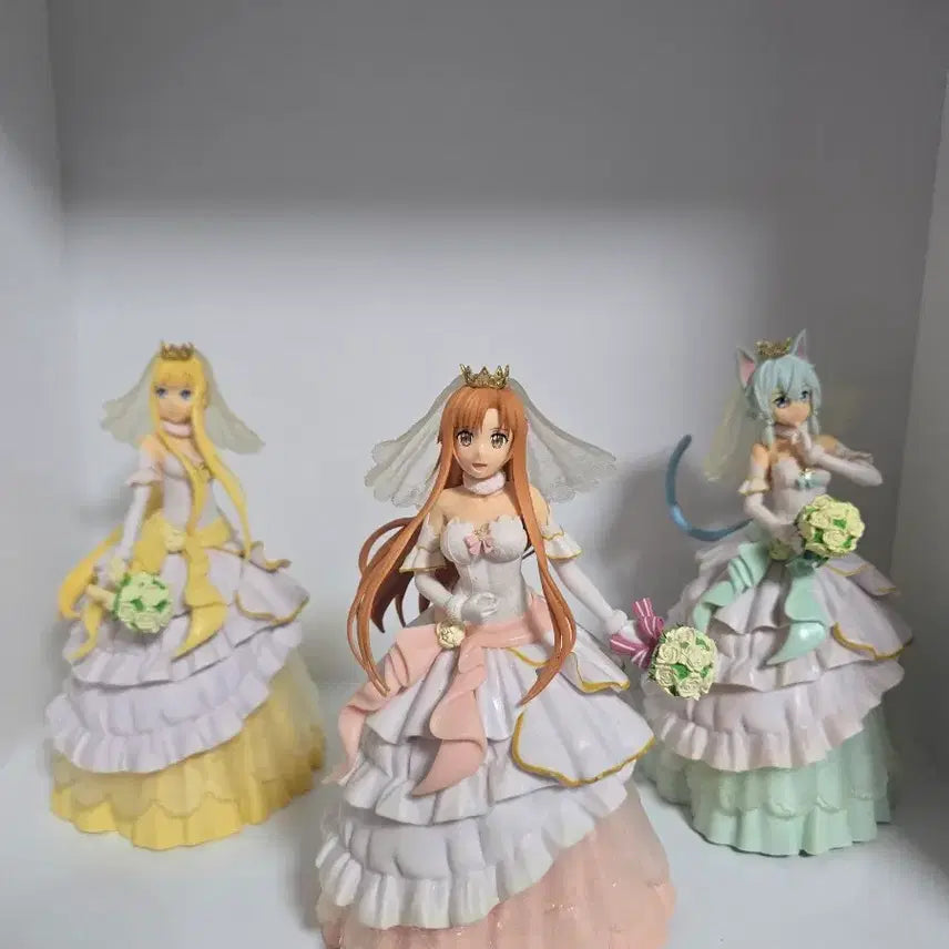 [BUNJANG] Sword Art Online Wedding Figure Code Register EXQ Asuna, Alice, Sinon / 소드 아트 온라인 웨딩 피규어 코드 레지스터 EXQ(아스나,엘리스,시논,소아온)