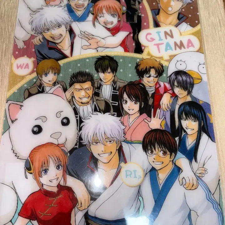 [BUNJANG] Gintama Gintoki Hijikata Jump Shop Protector (Sealed) / 은혼 긴토키 히지카타 점프샵 책받침 미개봉