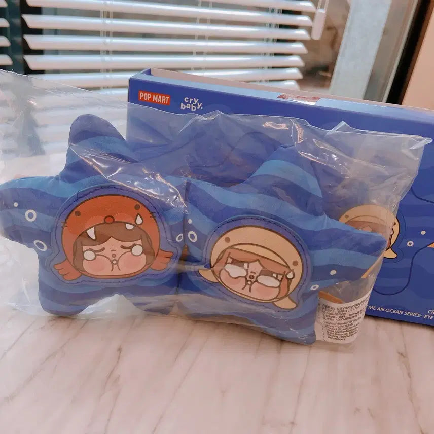 [BUNJANG] Pop Mart Crybaby Sleep Mask / 팝마트 크라이베이비 안대