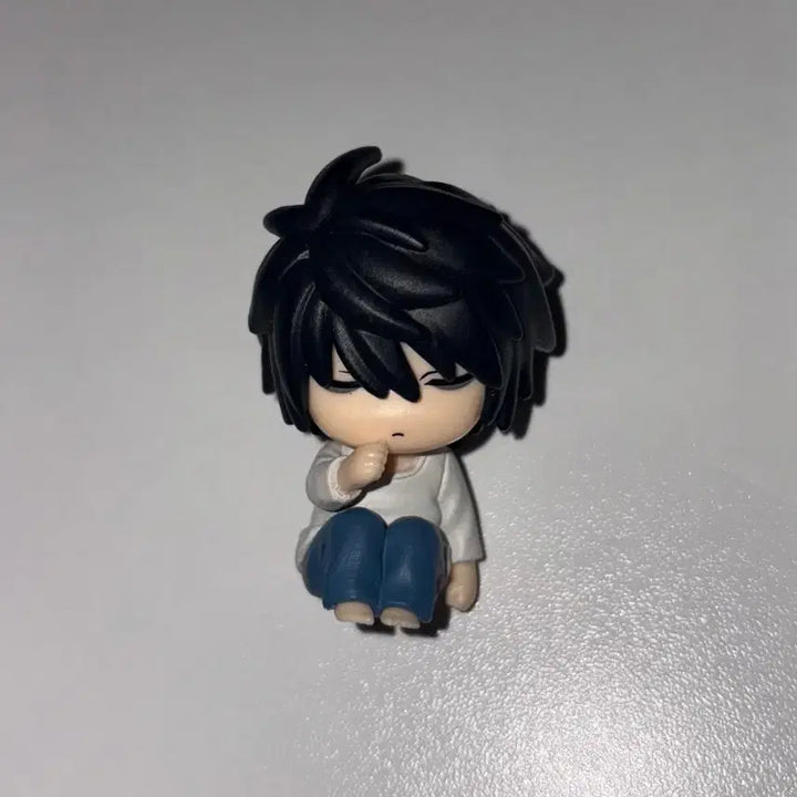 [BUNJANG] Death Note L Shoulder Perching Gacha Figure / 데스노트 엘 어깨쿵 가챠 피규어