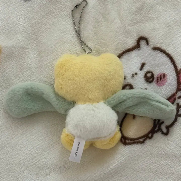 [BUNJANG] Fuwa Fuwa Tulip-chan Yellow Tulip Plush Keychain / 후와후와 튤립쨩 튤립 인형 키링 가챠 판매