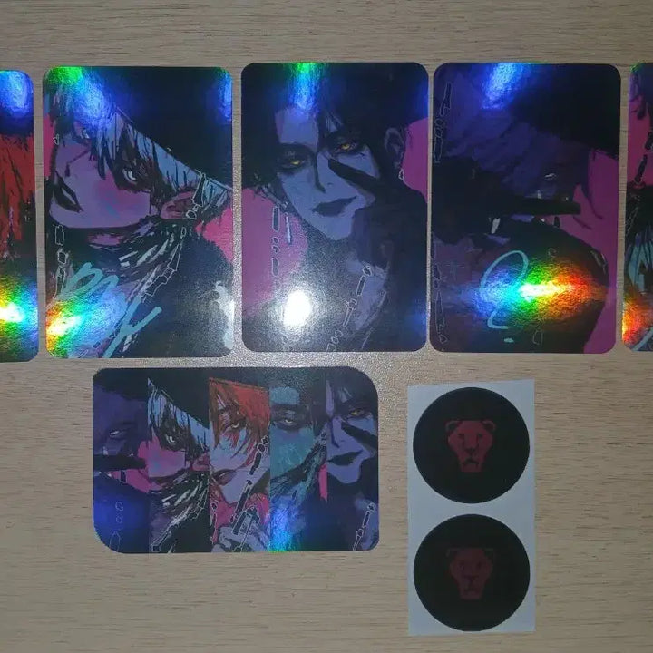 [BUNJANG] Demon Hunters Kadreon Boyz Changbaek Mystery Acrylic Stand Photocard Bundle Set / [양도] 케이팝 데몬 헌터스 케데헌 사자보이즈 창백 비공굿 미스터리 아크릴스탠드 포토카드 포카