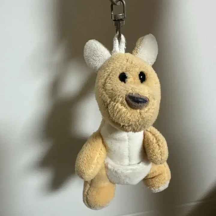 [BUNJANG] Kangaroo Plush Keychain / 캥거루 인형 키링