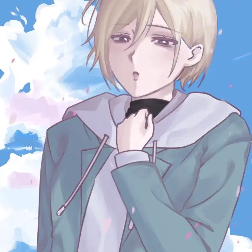[BUNJANG] Blue Sky Type Illustration Commission / 파란하늘 타입 커미션