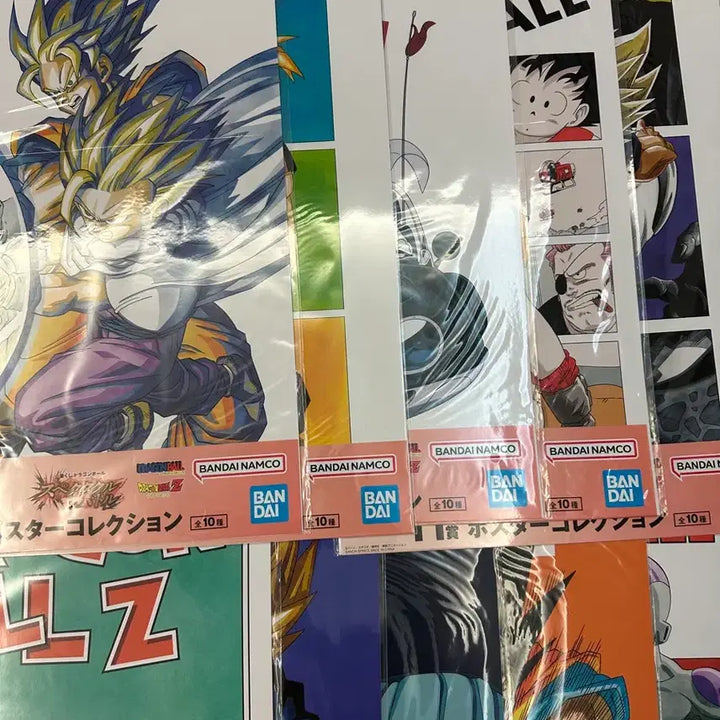 [BUNJANG] Dragon Ball Spectacle Battle H Prize Poster Collection Bundle Set / (일괄)드래곤볼 스펙타클배틀 H상 포스터 컬렉션