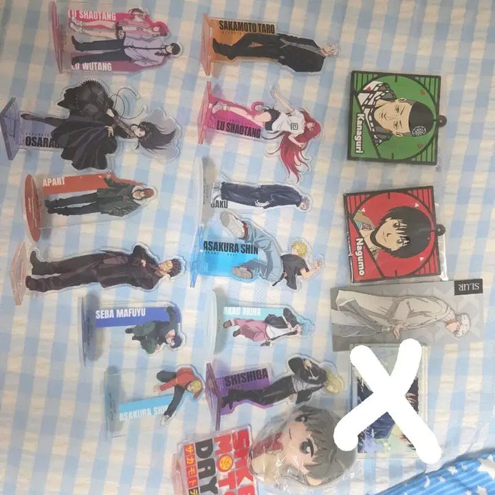 [BUNJANG] Sakamoto Days Acrylic Stand &amp; Keychain Bundle Set / 사카모토 데이즈 아크릴 스탠드 키링 일괄