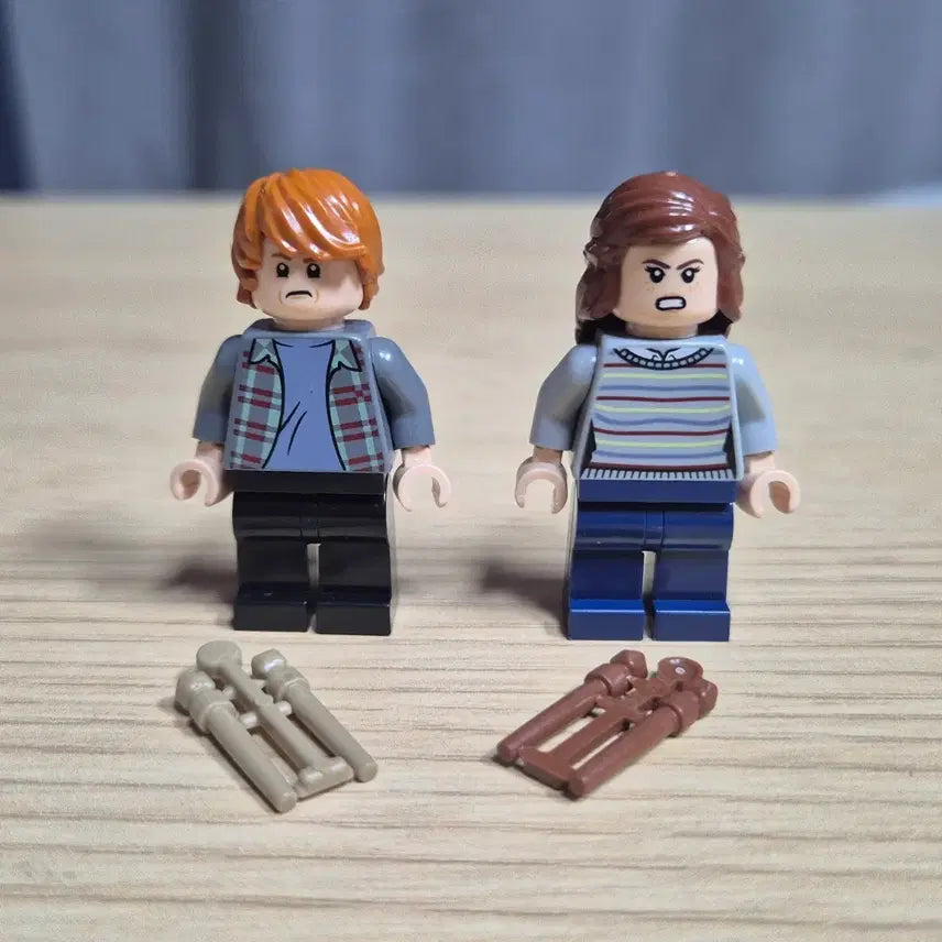 [BUNJANG] Lego Harry Potter Ron Weasley Hermione Minifigure Set / 레고 해리포터 론 위즐리 헤르미온느 미니피규어 세트