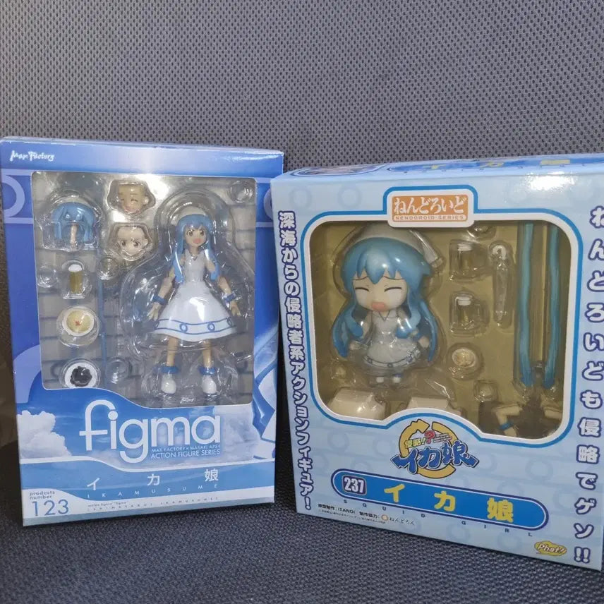 [BUNJANG] Squid Girl Nendoroid &amp; Figma Figure / 오징어소녀 넨도로이드 피그마 피규어 이카무스메 미소녀 고전