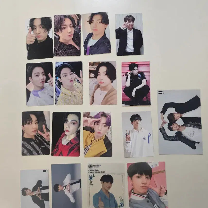 [BUNJANG] BTS Jungkook Bundle Set Photocard / 방탄소년단 bts 정국 포카 일괄양도